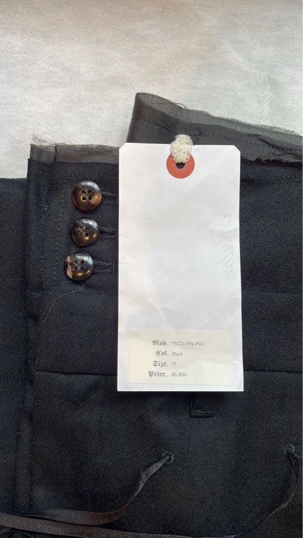 Midorikawa ウール　スラックス