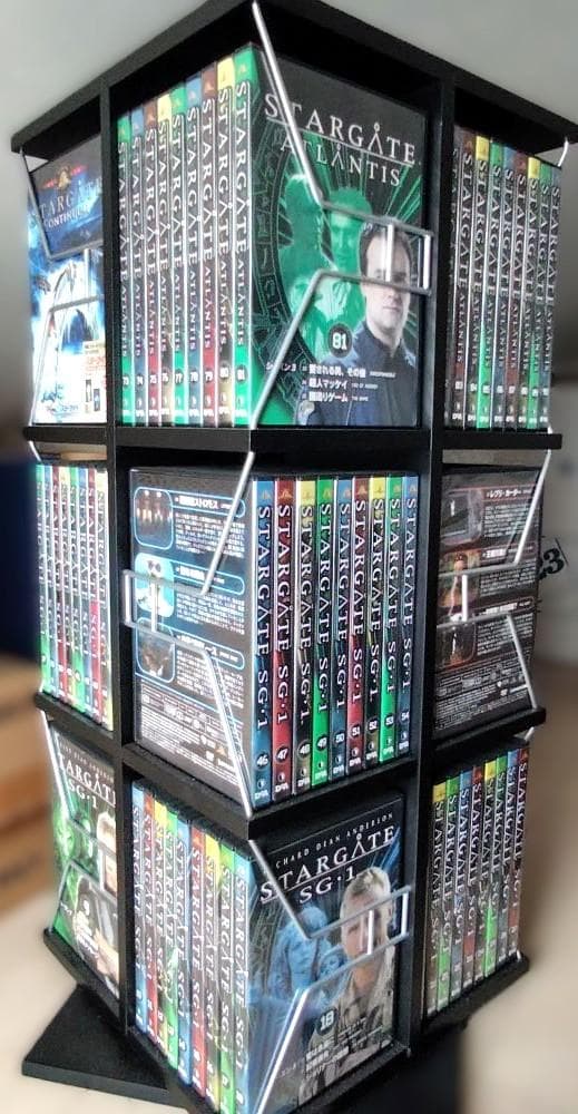 ★スターゲイト SG-1 全105巻 専用ラック付 ★ディアゴスティーニ