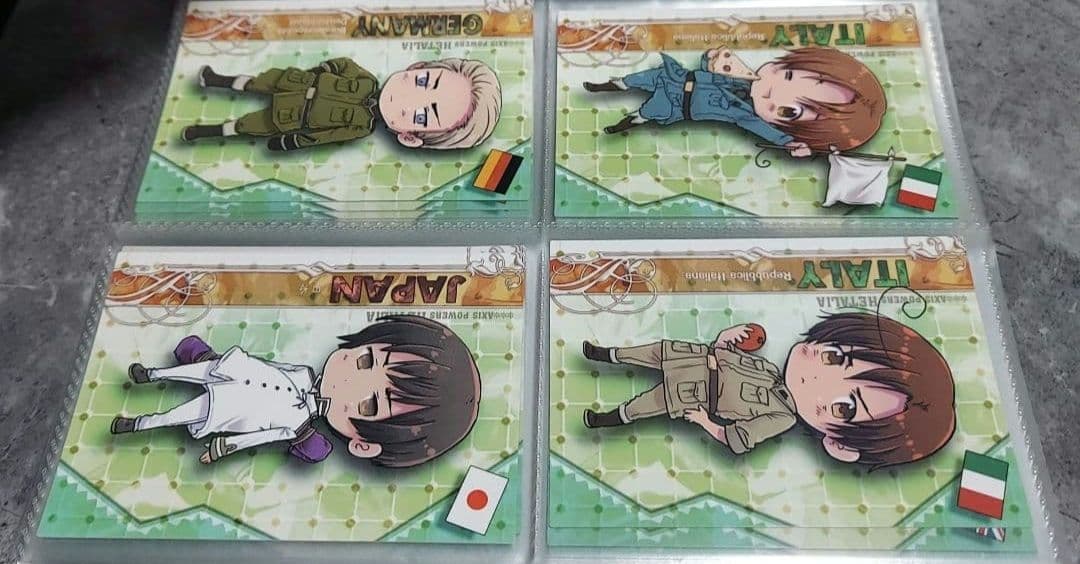 ヘタリア トレーディングカード 初版　68枚　スペシャルカード　ノーマル　原作柄