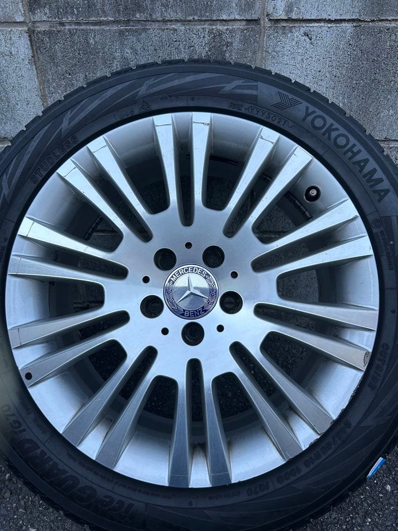 メルセデスベンツVクラス 18インチ スタッドレスタイヤ・ホイールセット