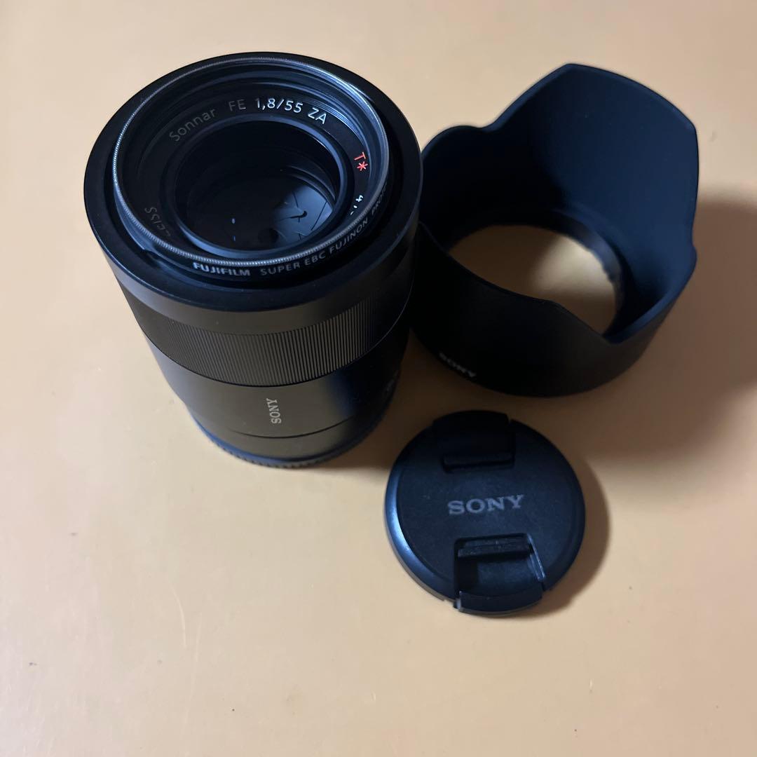 Sonnar T* FE 55mm F1.8 ZA 保護フィルター付き
