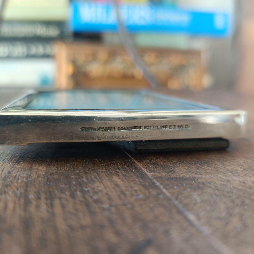 希少 ビンテージ ティファニー 写真立て 純銀 美品 フォトフレーム 925