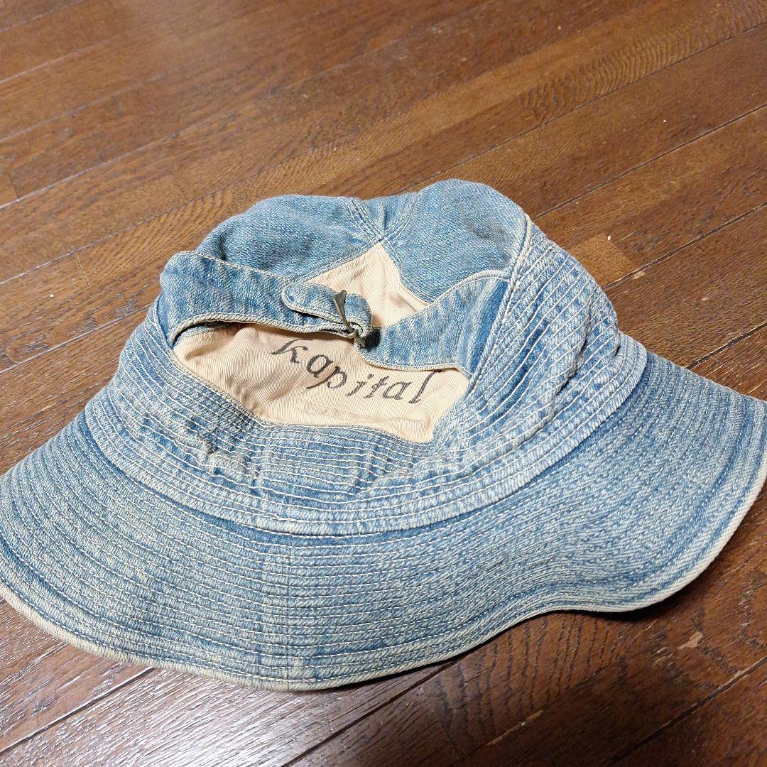 Kapital デニム バケット ハット 老人と海