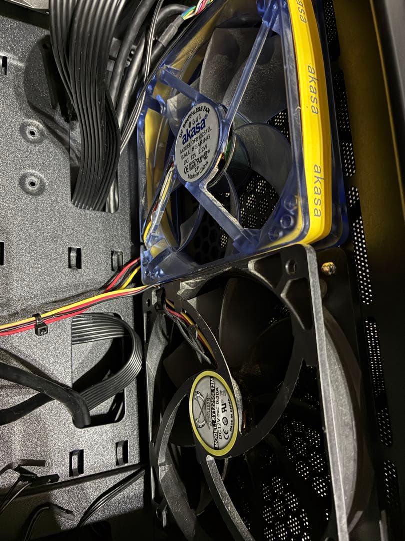 SilverStone SST-PS15B＋550WGOLD電源＋ファン5基