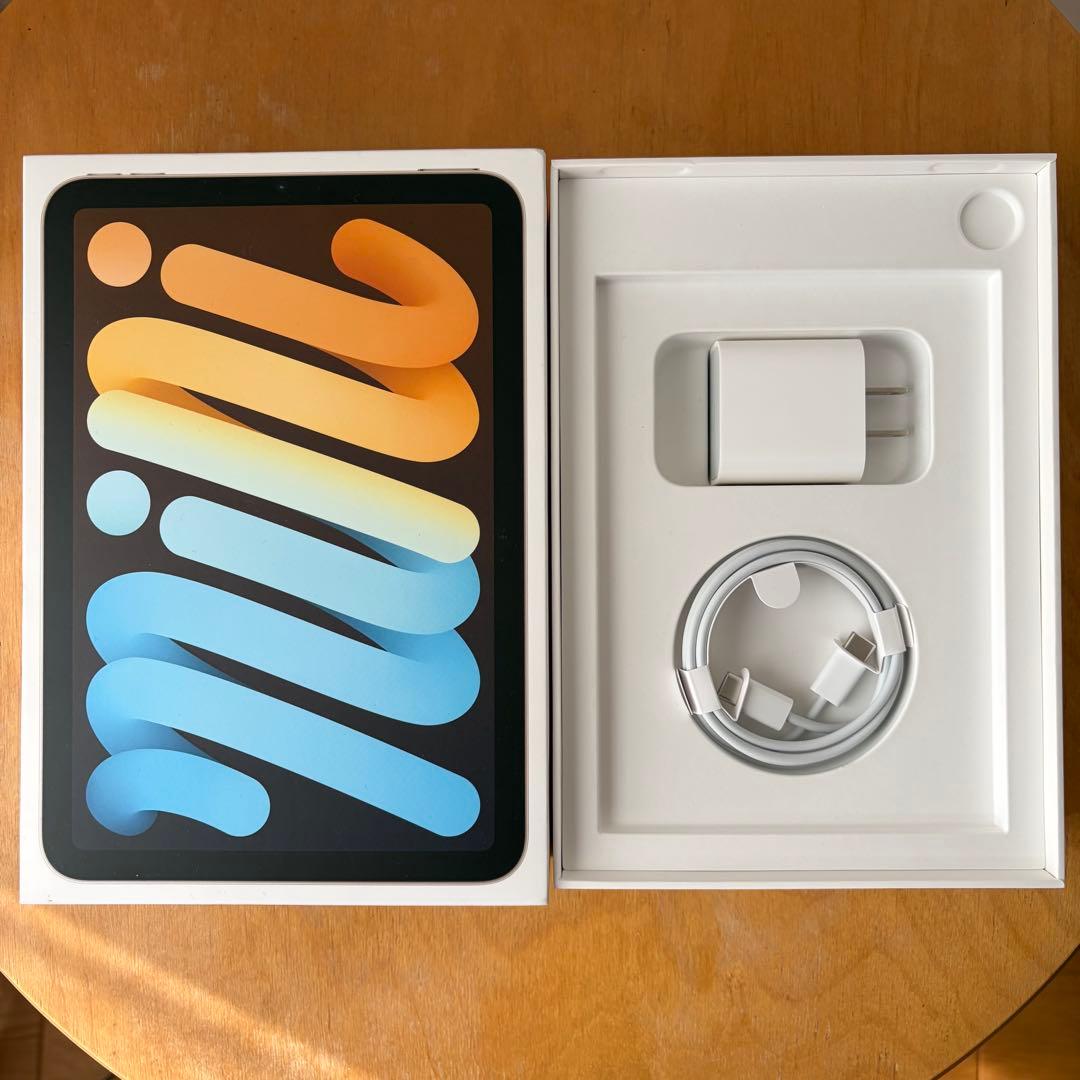 iPad mini 6 64GB WiFiモデル　スターライト　本体