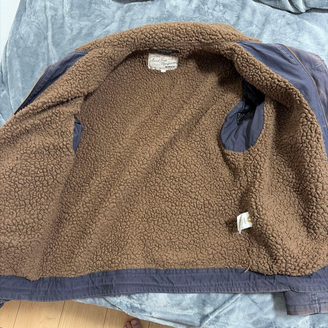 AVIREX U.S.N. ミリタリージャケット Lサイズ