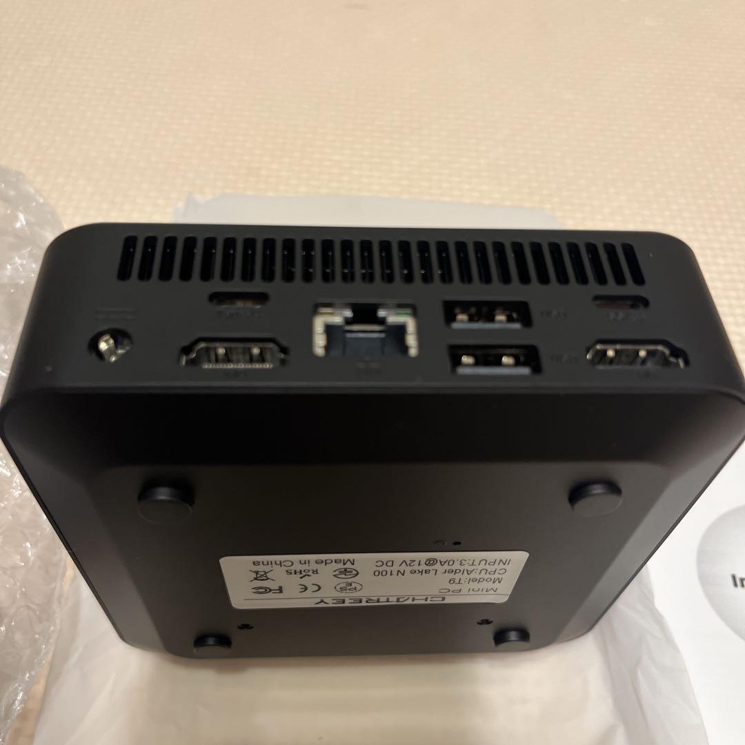 ミニPC 第12世代インテルAlder Lake N100 T9 Windows