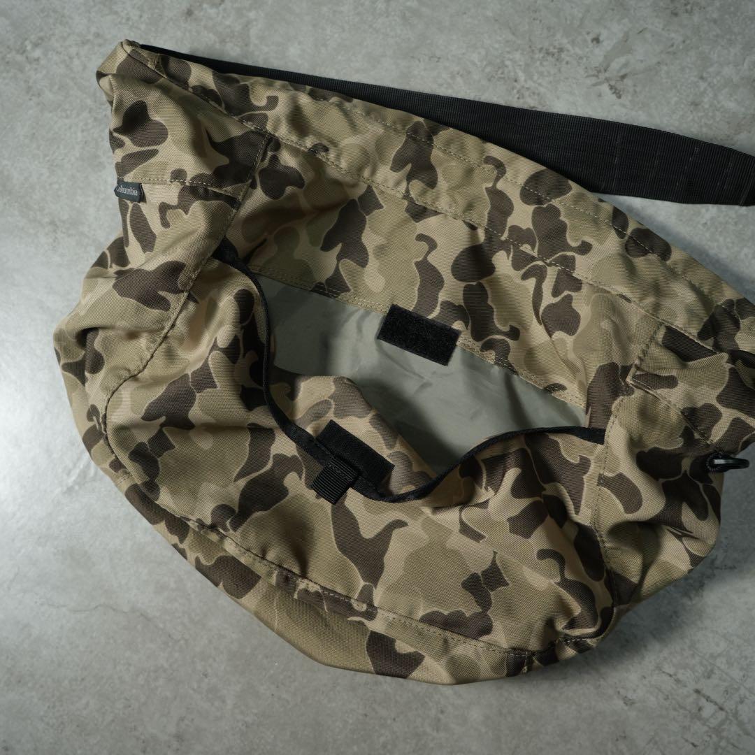 00s y2k Columbia ショルダーバッグ カモ柄 迷彩 シティーボーイ