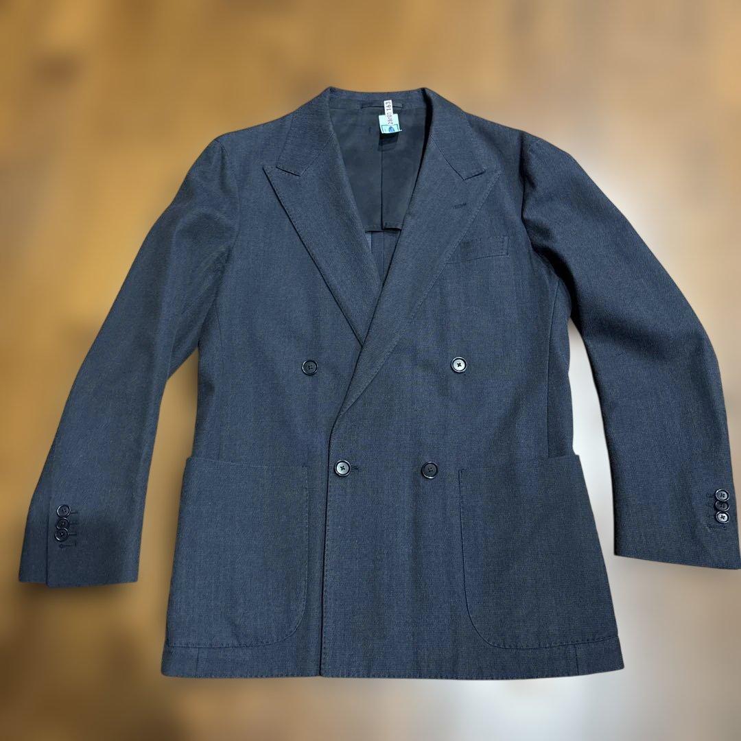 ユナイテッドアローズ 4B ダブルブレスト 秋冬 セットアップ スーツ ネイビー