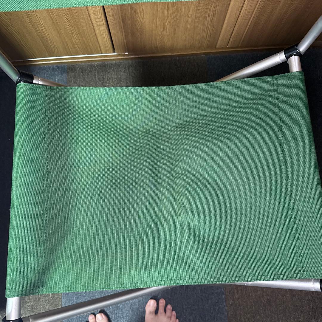  peak アウトドアチェア グリーン　LINEコラボ限定