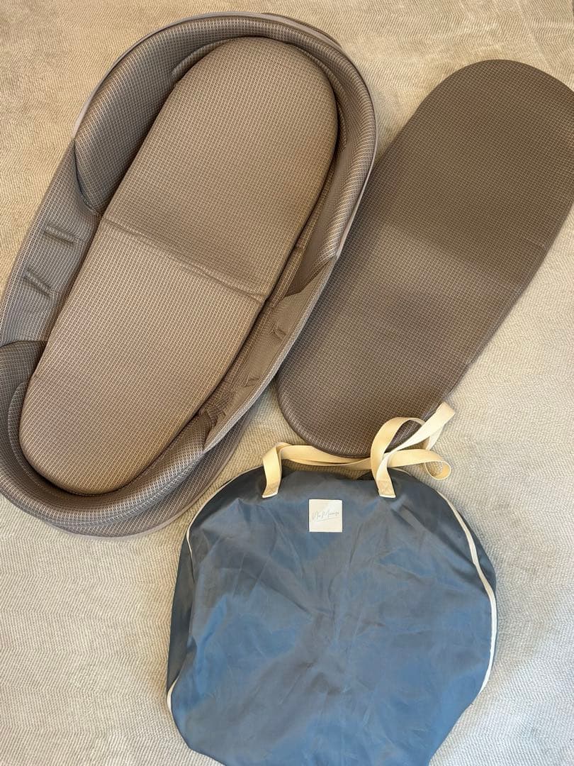 ネオママイズム　ベッドインベッド　スペアパッド付き　グレー