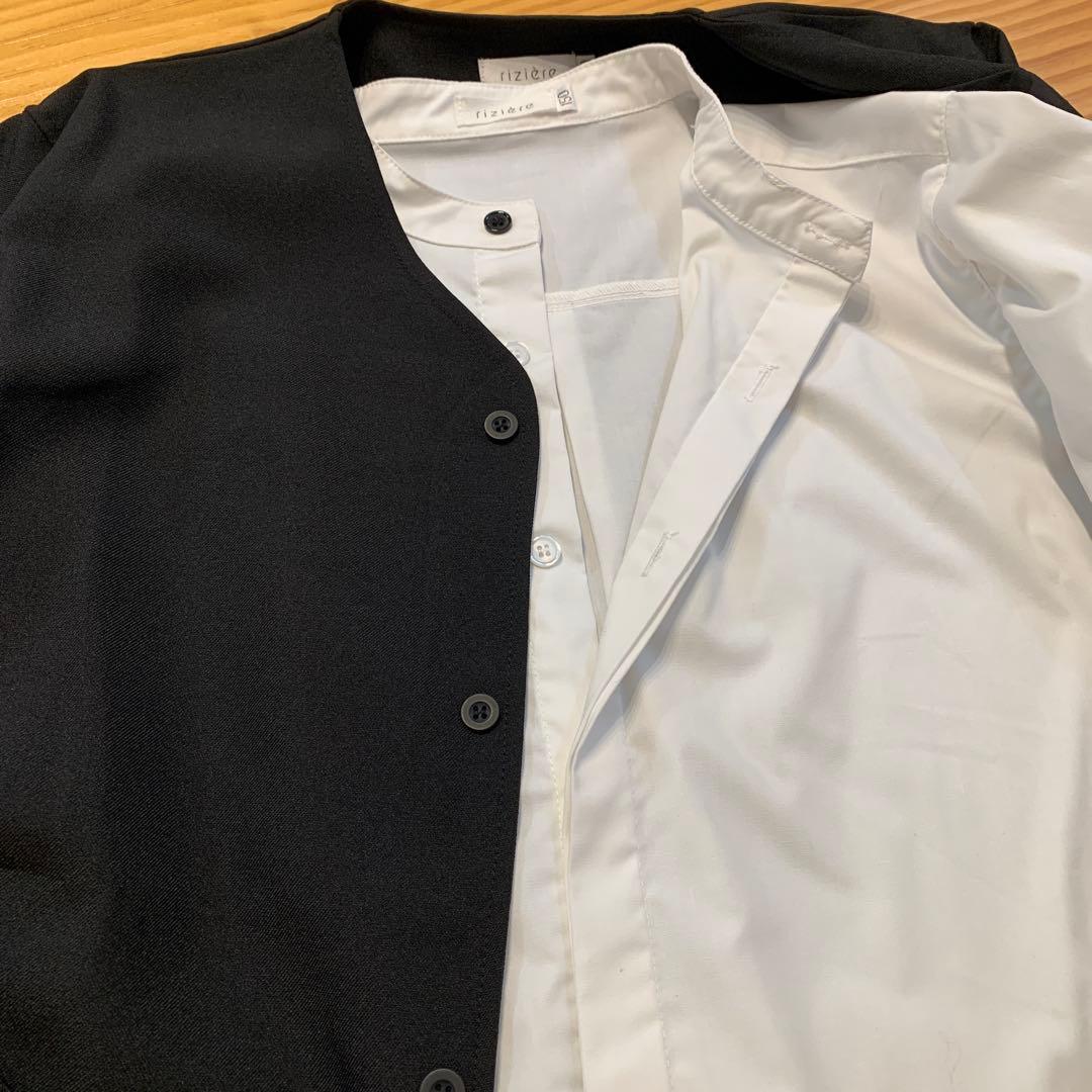 専用rizière ブラック スーツ・ブレザー 160 リジェール