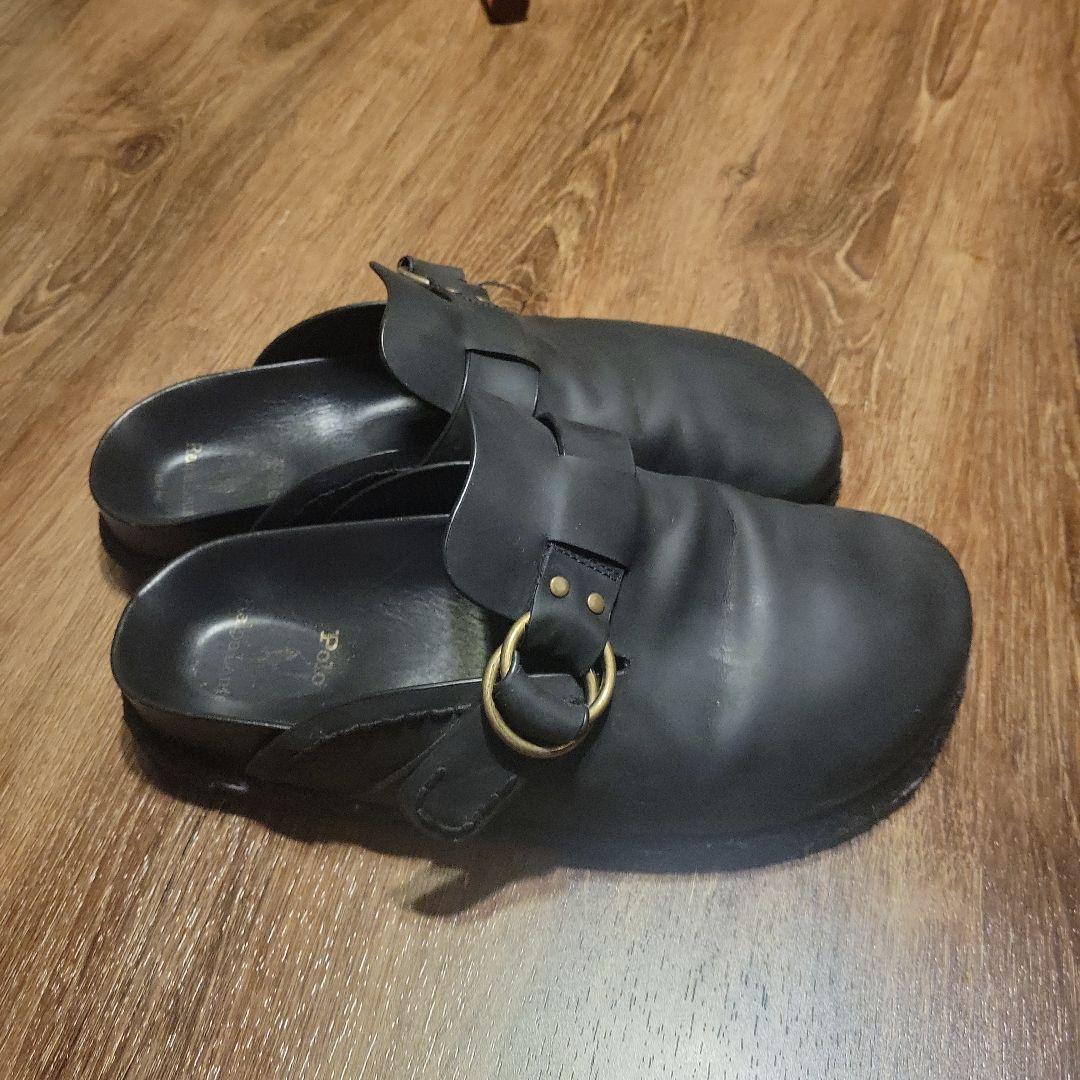 て*️様 Polo Ralph Lauren ブラック クロッグサンダル 9D