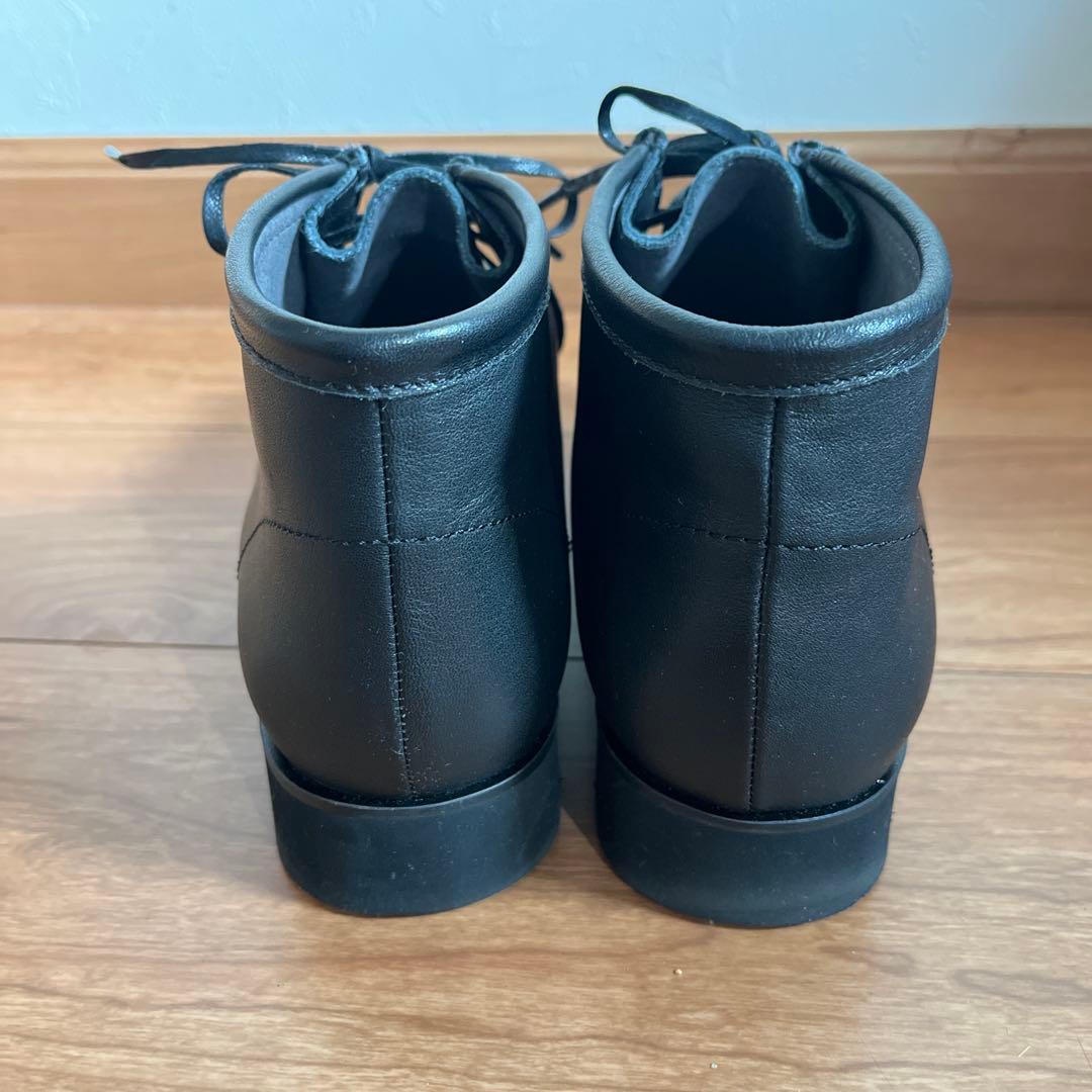 MARW UNITED ARROWS 黒 レザー アンクルブーツ