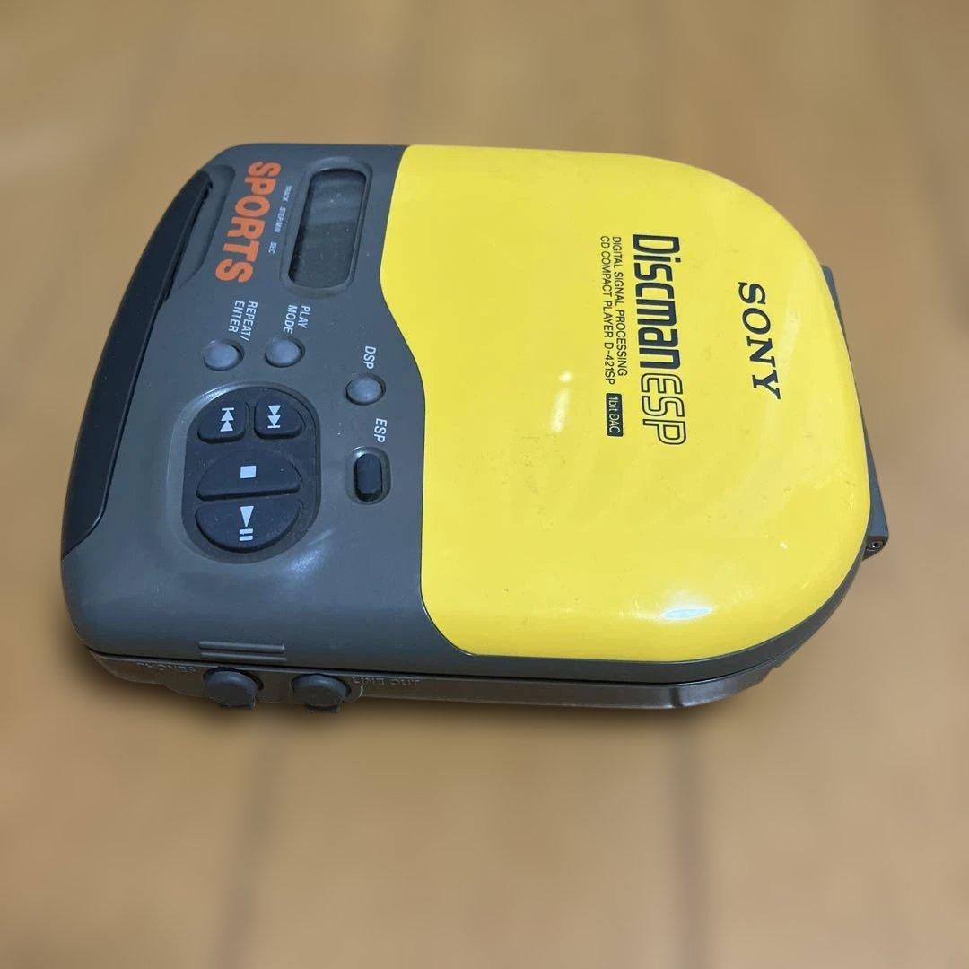 SONY Discman ESP ポータブルCDプレーヤー　D-421SP