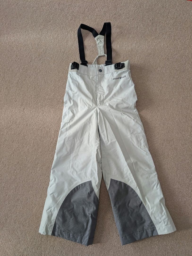 mont-bell スキーウェア 上下セット赤　１１０