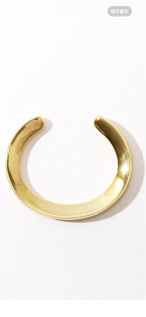 ゴールドオープンバングル