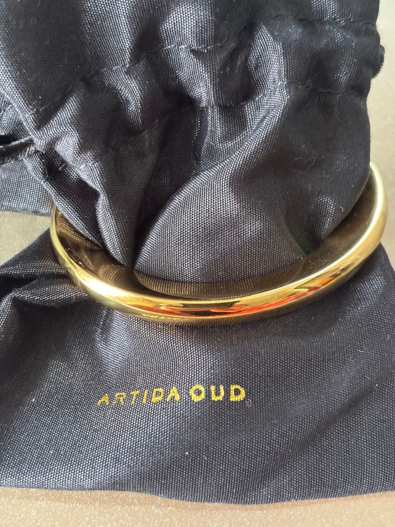 ゴールドオープンバングル