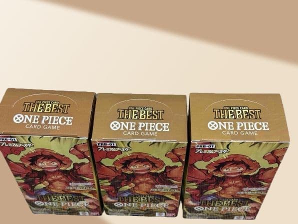 ONE PIECE プレミアムブースター THE BEST 3BOX
