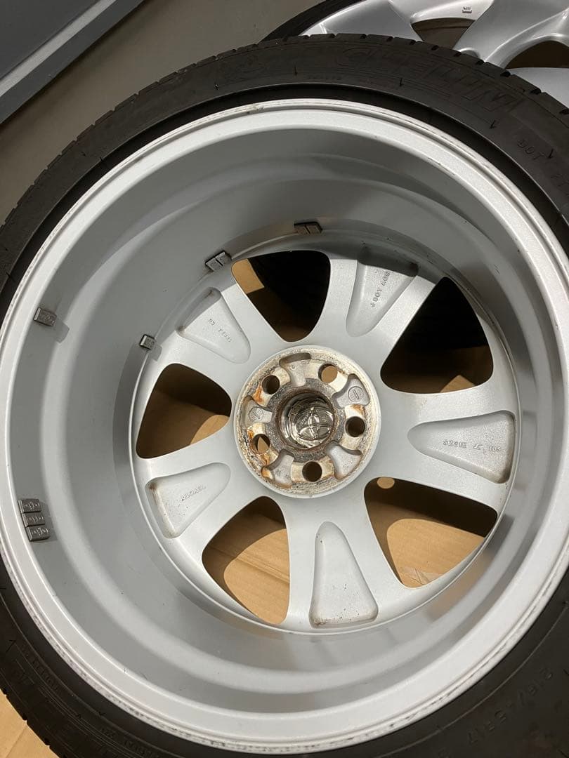 プリウス 30 ツーリング 純正ホイール ミシュラン プライマシーHP