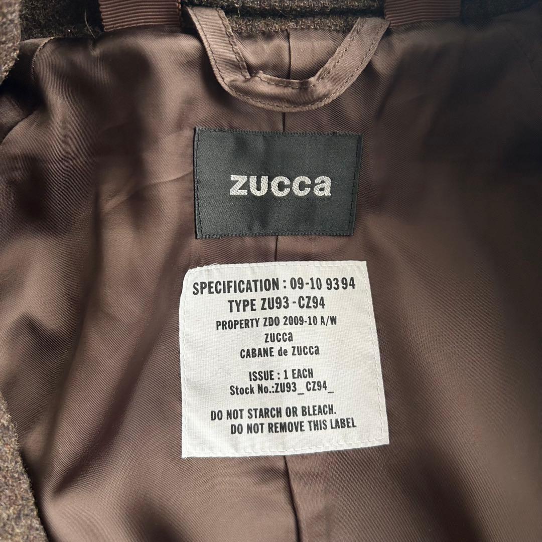 ZUCCA 2009-2010aw ウールコート アルパカ archive