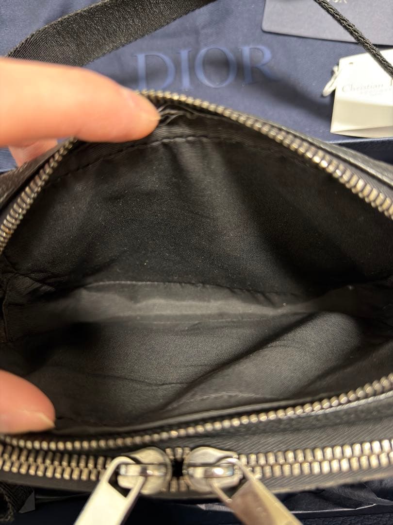 DIOR ディオール オブリーク ジャカード ショルダーポーチ 正規品