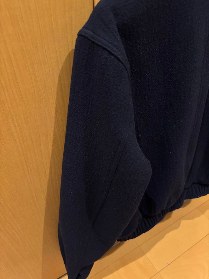 ohotoro wool blouson アウター　ネイビー