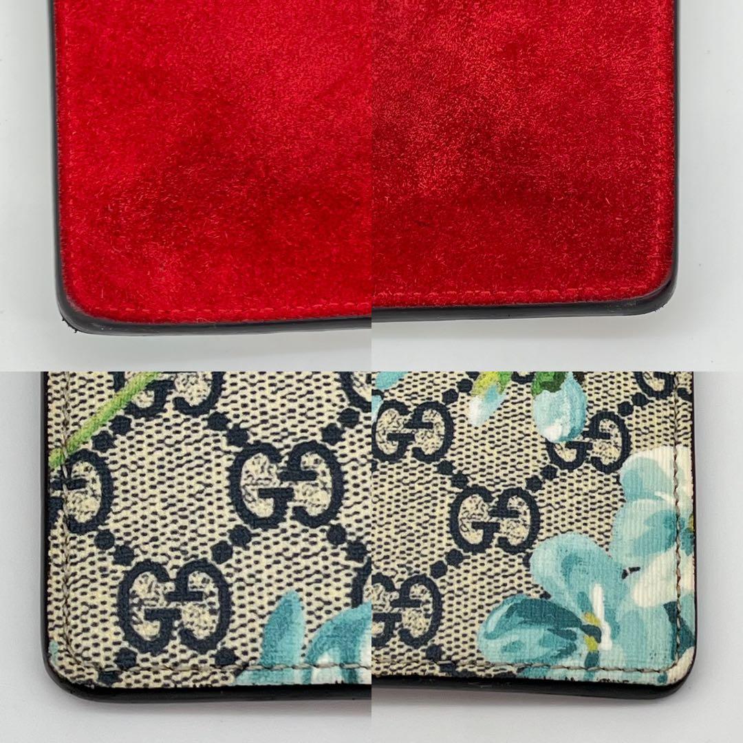 GUCCI セカンドバッグ GGスプリーム ブルームス ロゴ型押し 付属品付き