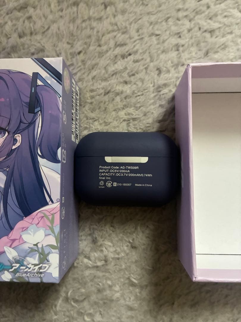 イヤホン COTSUBU for ASMR Blue YUUKA Ver.