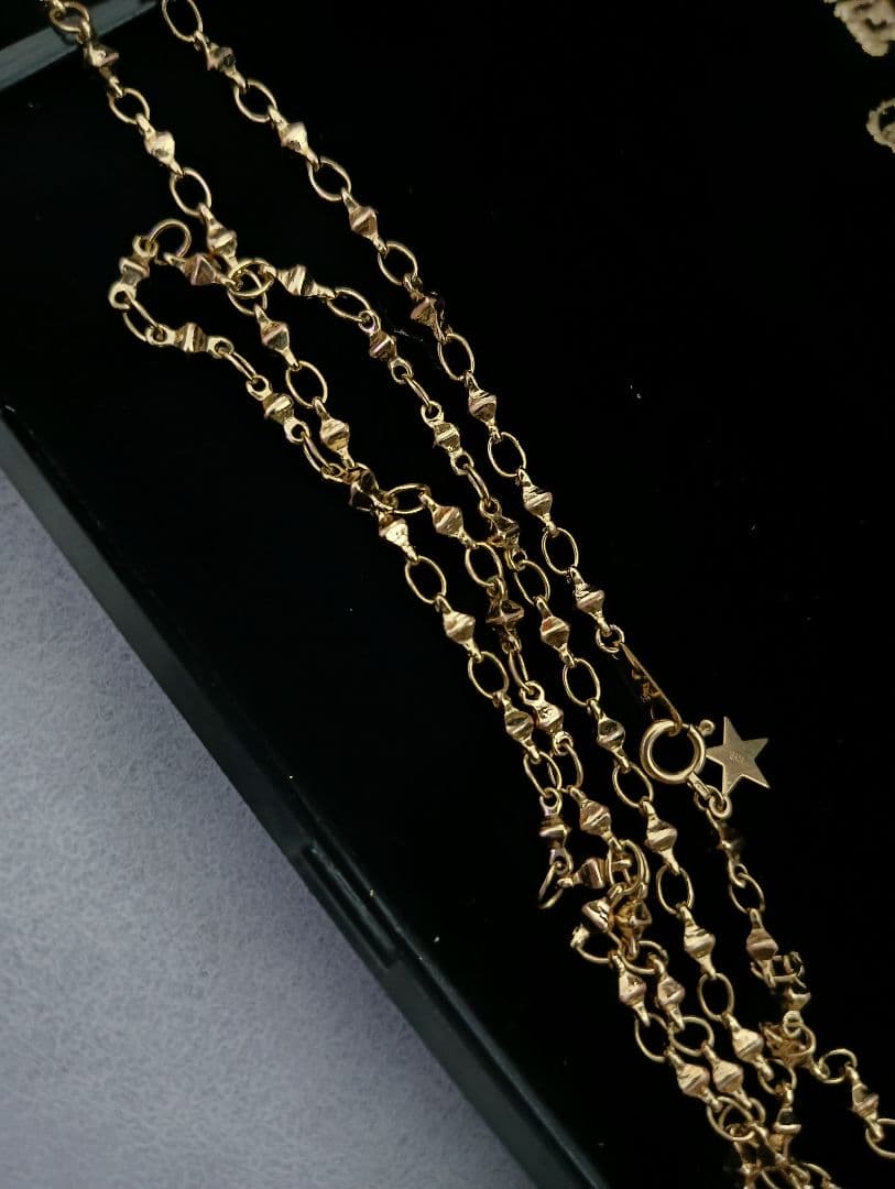 K18 デザインネックレス