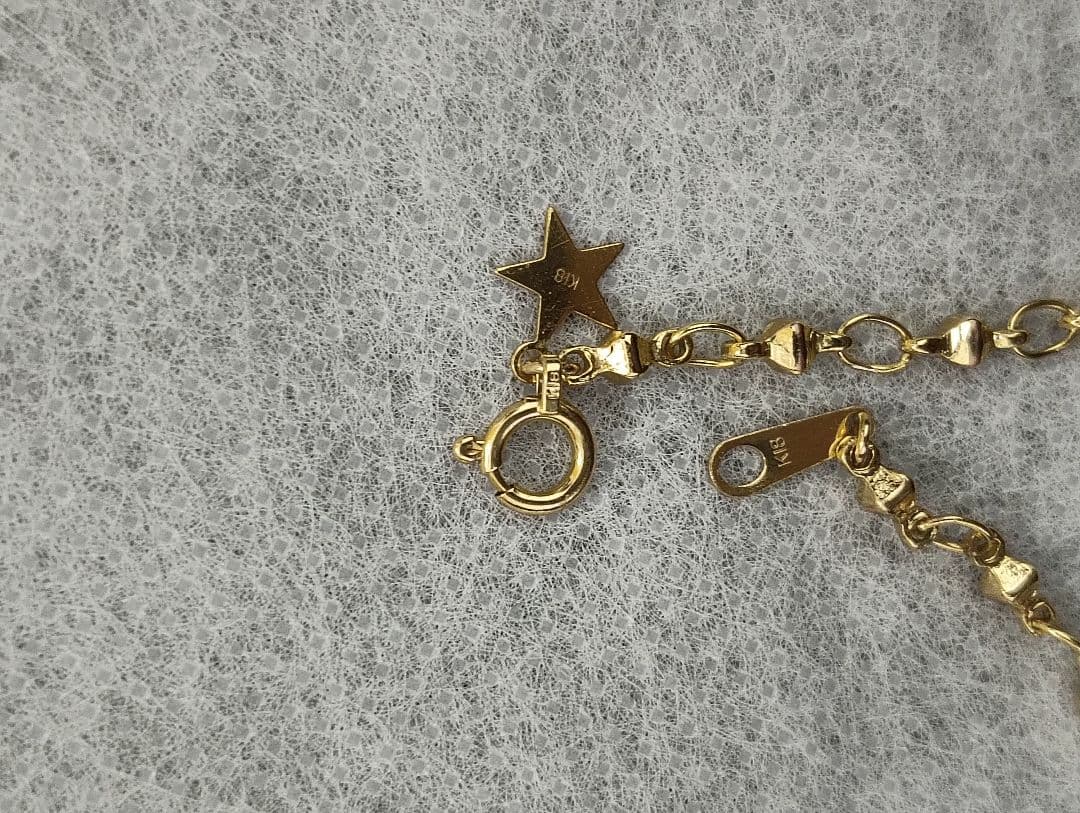 K18 デザインネックレス