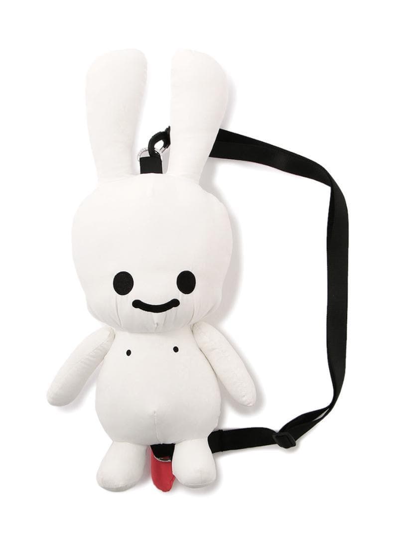 CUNE　キューン　肩掛けうさちゃんバッグ　55cm　白　新品未使用ですが訳あり