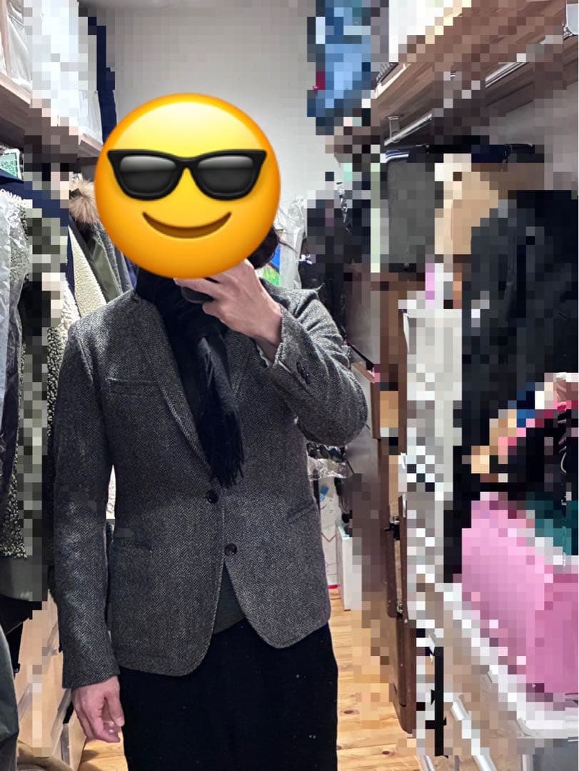 BEAUTY & YOUTH テーラードジャケット S グレー系