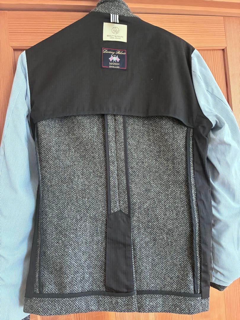 BEAUTY & YOUTH テーラードジャケット S グレー系