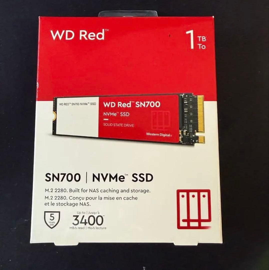 内蔵型SSD WD Red SN700 1TB NVMe SSD