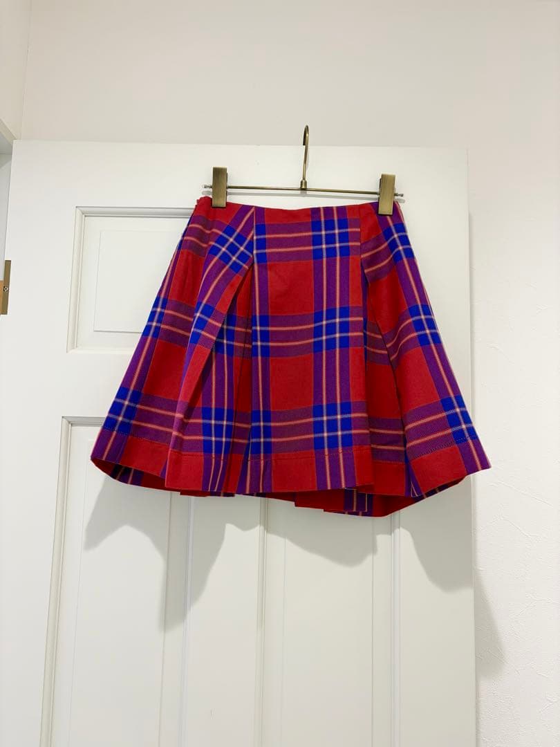 Vivienne Westwood アングロマニア チェックプリーツミニスカート