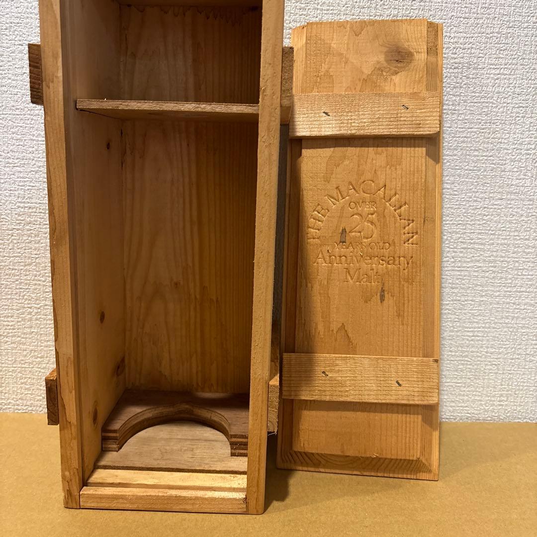 マッカラン25年 アニバーサリーモルト 1975-2000 木箱付　未開封