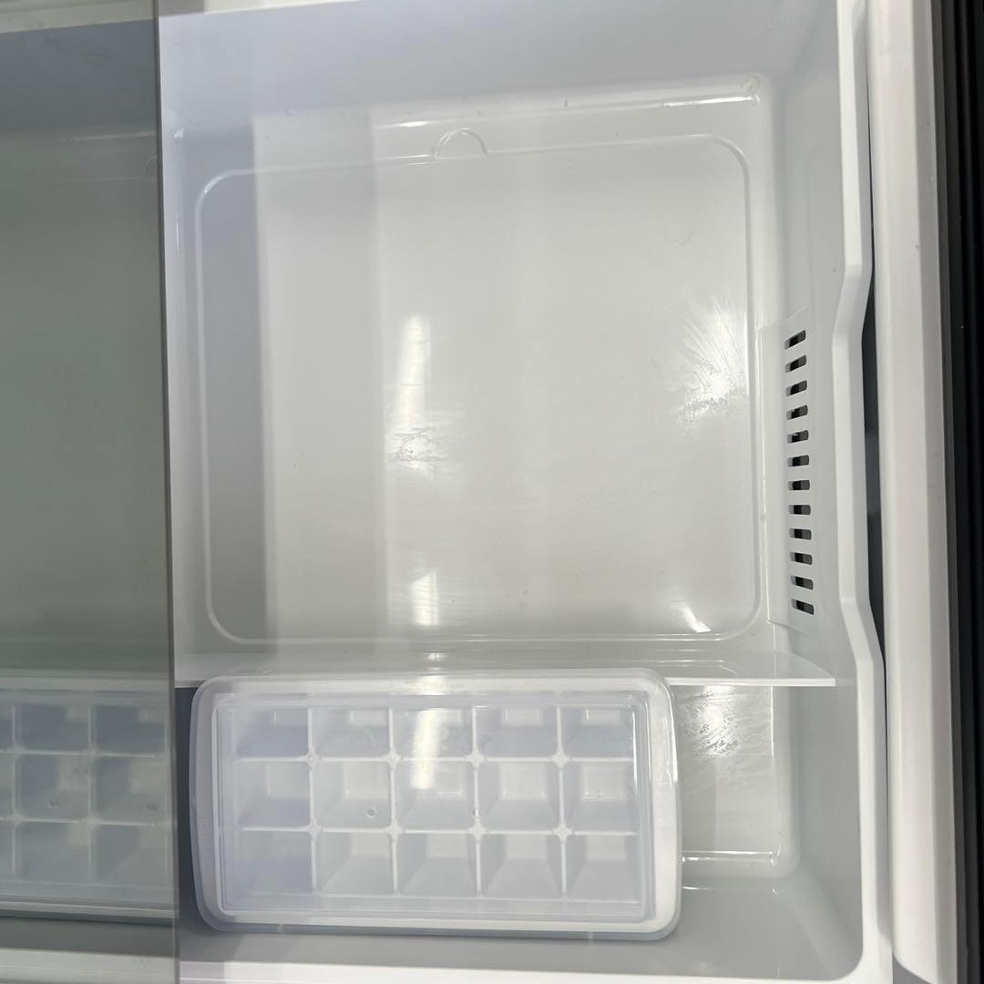 125⭕️冷蔵庫　レンジ　一人暮らし　家電セット　黒　小型　安い　中古　設置無料