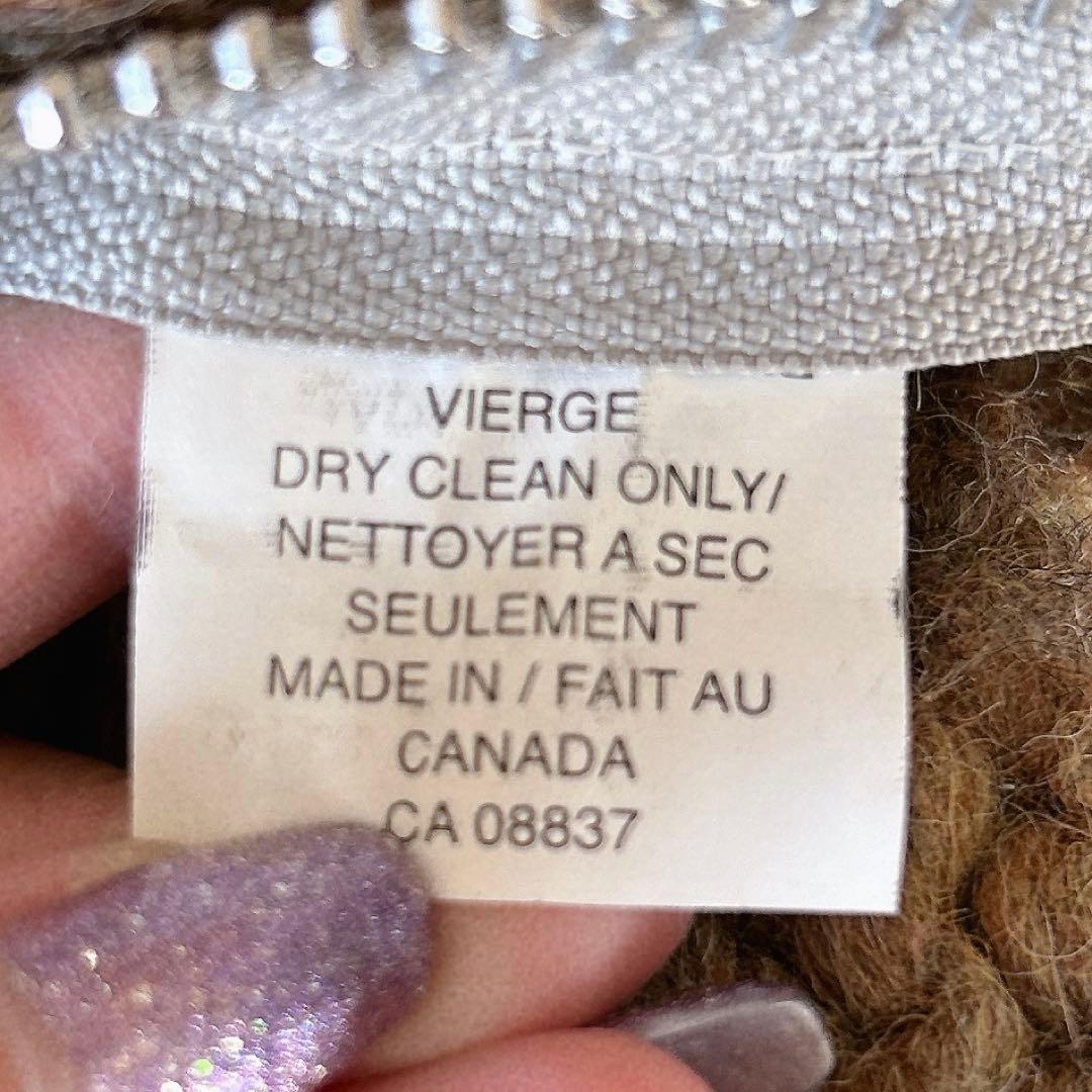 kanata ロペピクニックコラボ カウチンベスト ウール100% カナダ製