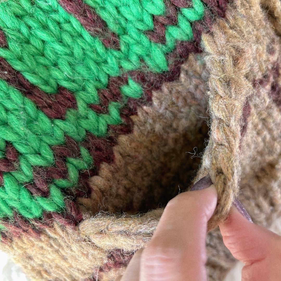 kanata ロペピクニックコラボ カウチンベスト ウール100% カナダ製