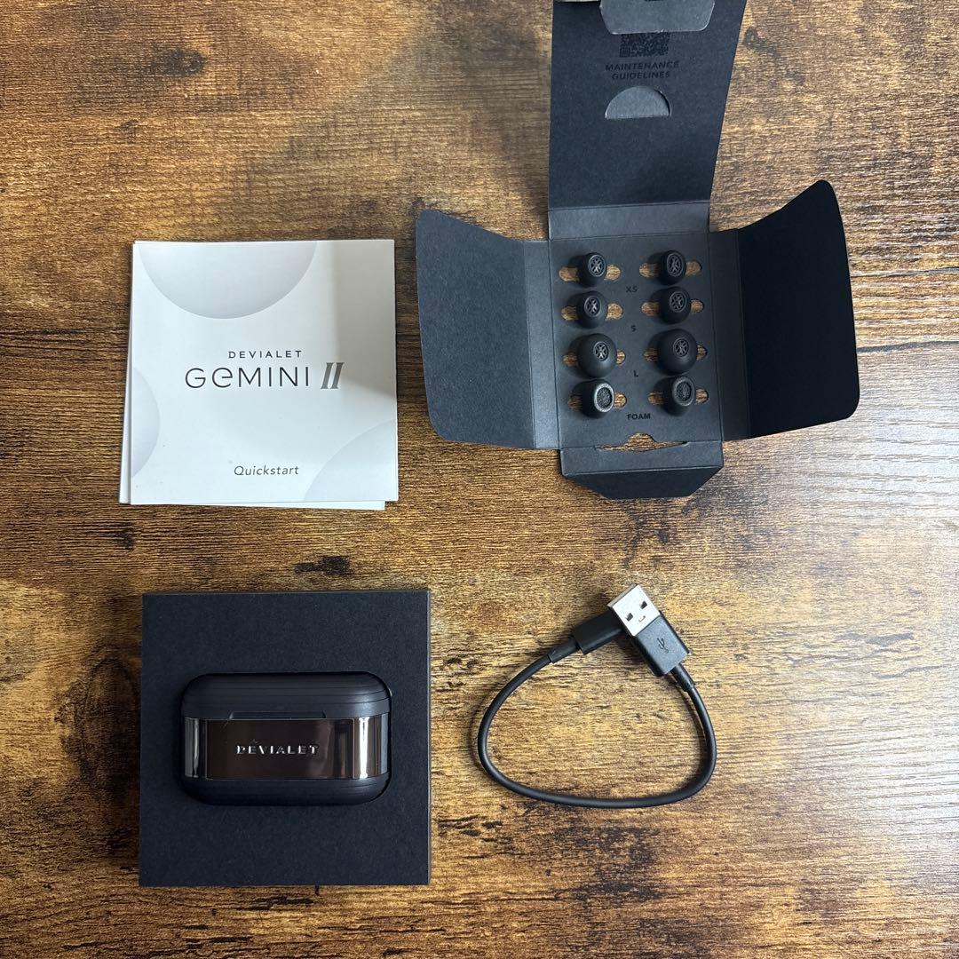 DEVIALET GEMINI II ワイヤレスイヤフォン ハイエンド