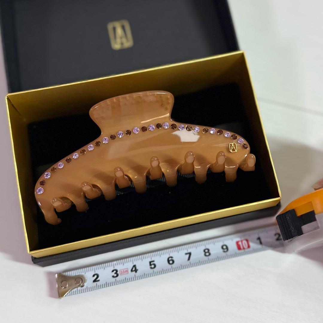 ALEXANDRE DE PARIS Lサイズ　クリップ　スワロフスキー