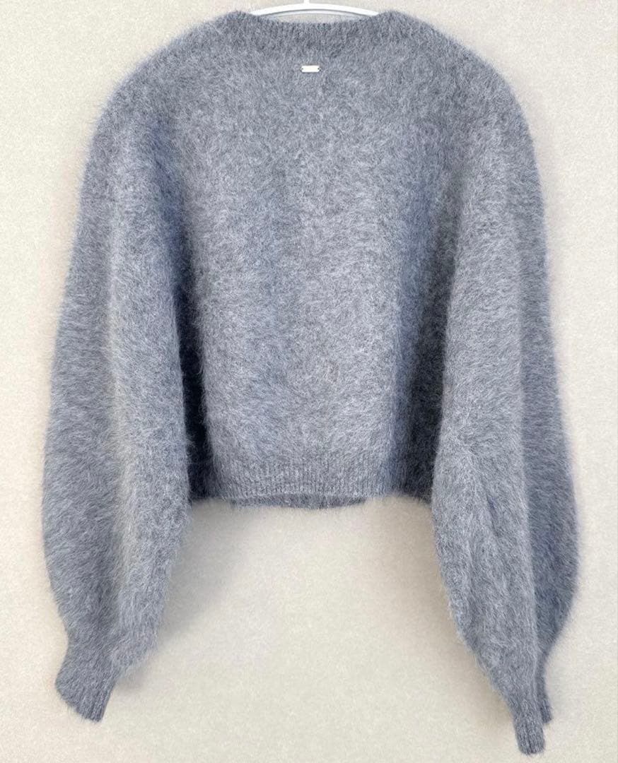 COLLAGE GALLARDAGALANTE フォックスショート丈カーディガン