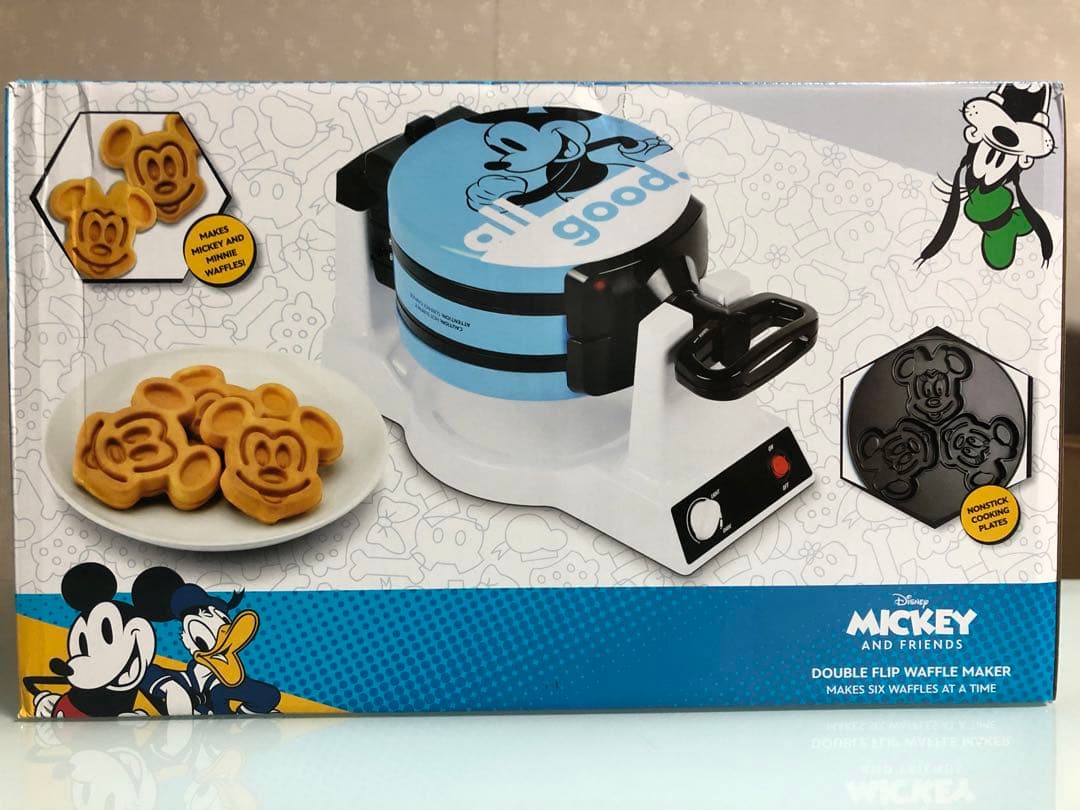 ミッキー ミニー フリップ ワッフルメーカー　 ディズニー 新品未使用