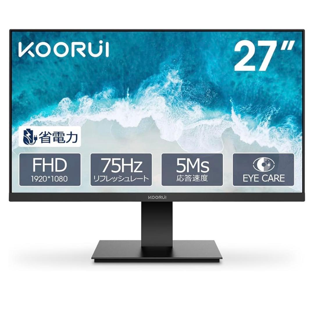 38510mg　koorui 27インチPCモニター