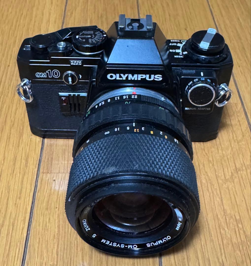 OLYMPUS OM10 フィルム一眼レフカメラ/レンズ付き