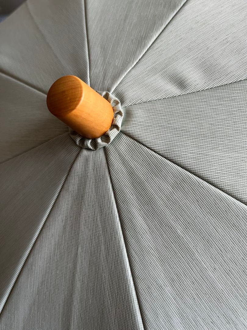 【新品同様】日傘 ２段折 / moku サンバリア100 折り畳み