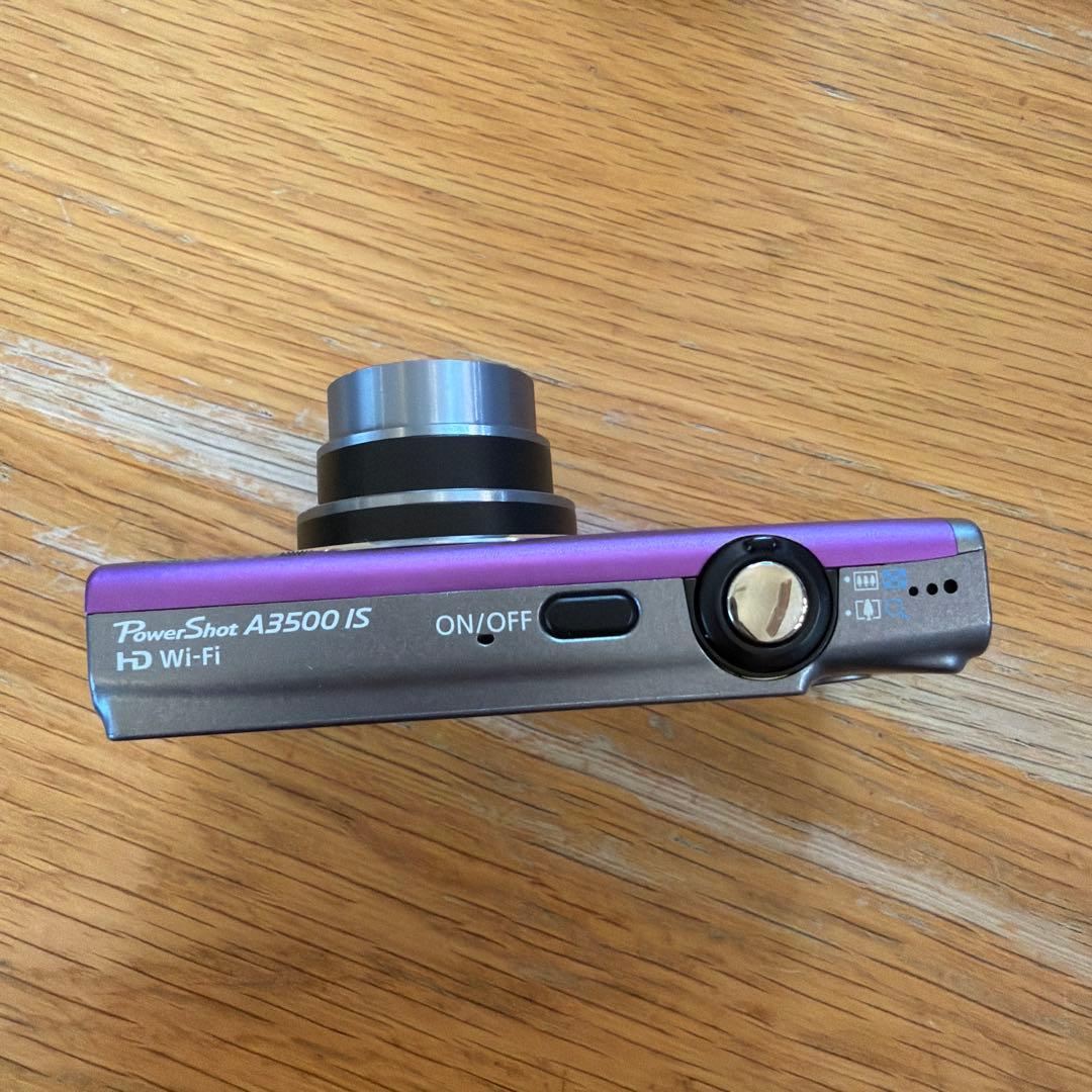 Canon PowerShot A3500 IS パープル