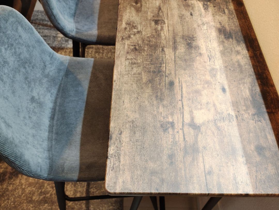 【momonGAさま】カウンターテーブル カウンターチェア2脚 美品 引取限定