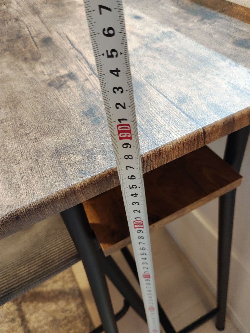 【momonGAさま】カウンターテーブル カウンターチェア2脚 美品 引取限定